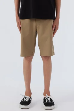 Kids/BOY O’Neill Bottoms<BOY'S RESERVE SOLID 18" HYBRID SHORTS