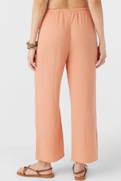 Women O’Neill Cover-Ups|Bottoms<BRENDA CRINKLE DOUBLE GAUZE BEACH PANTS