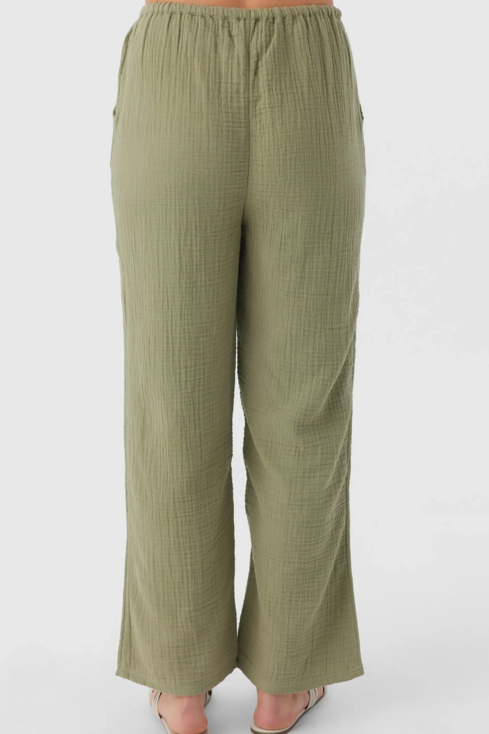 Women O’Neill Cover-Ups|Bottoms<BRENDA CRINKLE DOUBLE GAUZE BEACH PANTS