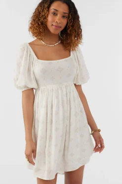 Women O’Neill Dresses<BRIAR SABRINA TILE DRESS