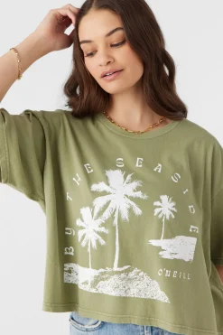 Women O’Neill Graphic Tees & Tanks<BY THE SEASIDE TEE