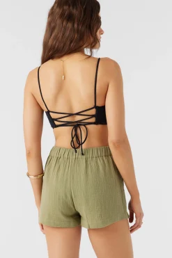 Women O’Neill Bottoms<CARALEE DOUBLE GAUZE SHORTS