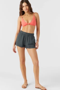 Women O’Neill Cover-Ups|Bottoms<CARALEE DOUBLE GAUZE SHORTS