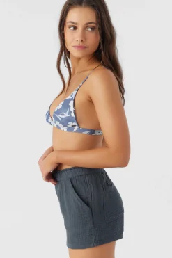 Women O’Neill Bottoms<CARLA CRINKLE DOUBLE GAUZE BEACH SHORTS