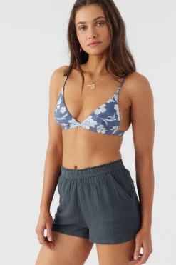 Women O’Neill Bottoms<CARLA CRINKLE DOUBLE GAUZE BEACH SHORTS