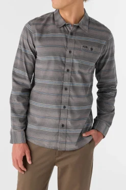 O’Neill Shirts & Flannels<CARUSO STRIPE CORD STANDARD FIT LONG SLEEVE SHIRT