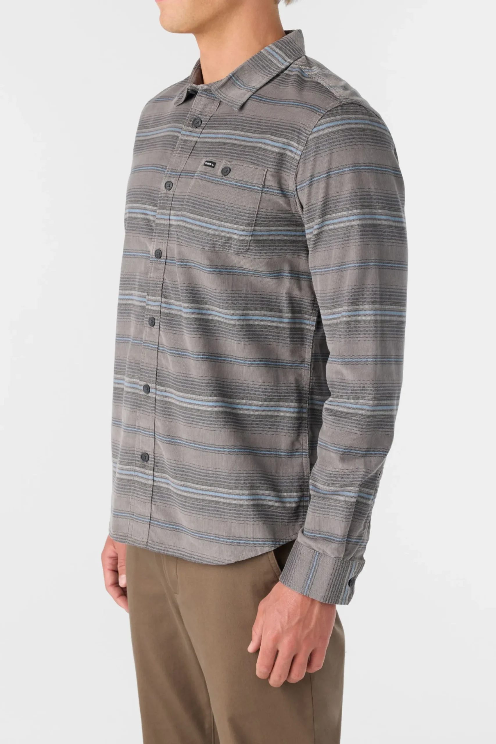 O’Neill Shirts & Flannels<CARUSO STRIPE CORD STANDARD FIT LONG SLEEVE SHIRT
