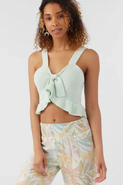 Women O’Neill Tops<CEDAR SWEATER TANK