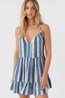 Women O’Neill Dresses<CHERI FADE STRIPE TIERED DRESS