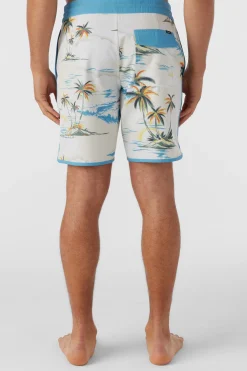 O’Neill Side Pockets<CRUZER SCALLOP 18" BOARDSHORTS