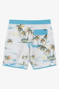 O’Neill Side Pockets<CRUZER SCALLOP 18" BOARDSHORTS