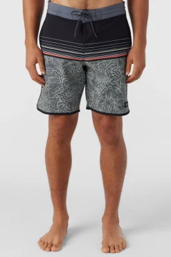 O’Neill Side Pockets<CRUZER SCALLOP 18" BOARDSHORTS