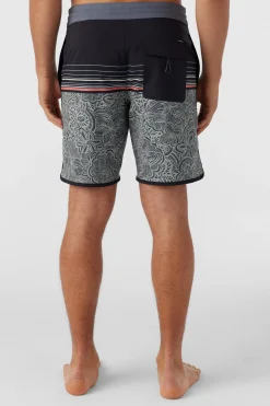 O’Neill Side Pockets<CRUZER SCALLOP 18" BOARDSHORTS