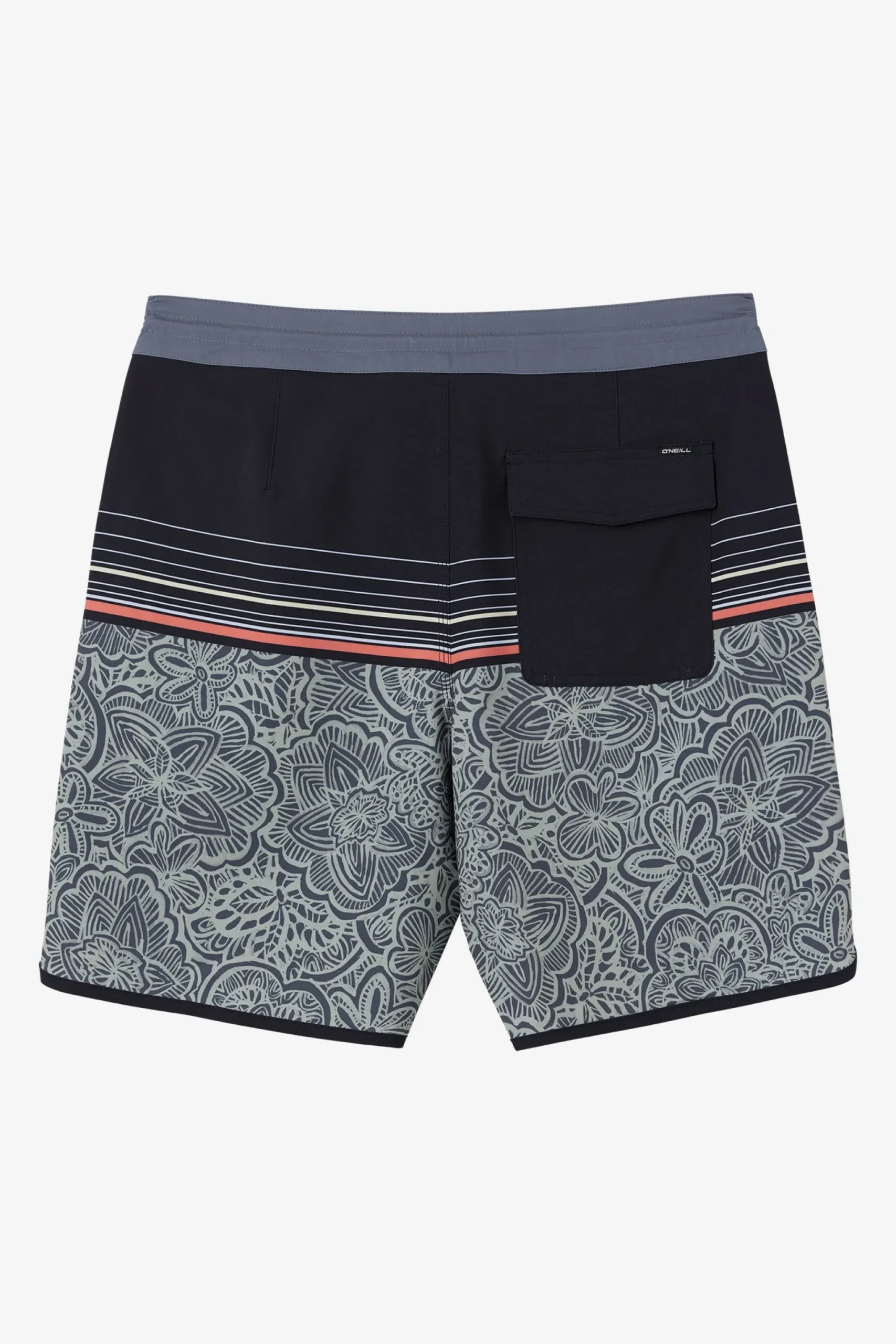 O’Neill Side Pockets<CRUZER SCALLOP 18" BOARDSHORTS