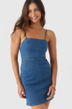 Women O’Neill Dresses<DARBIE STRETCH DENIM DRESS