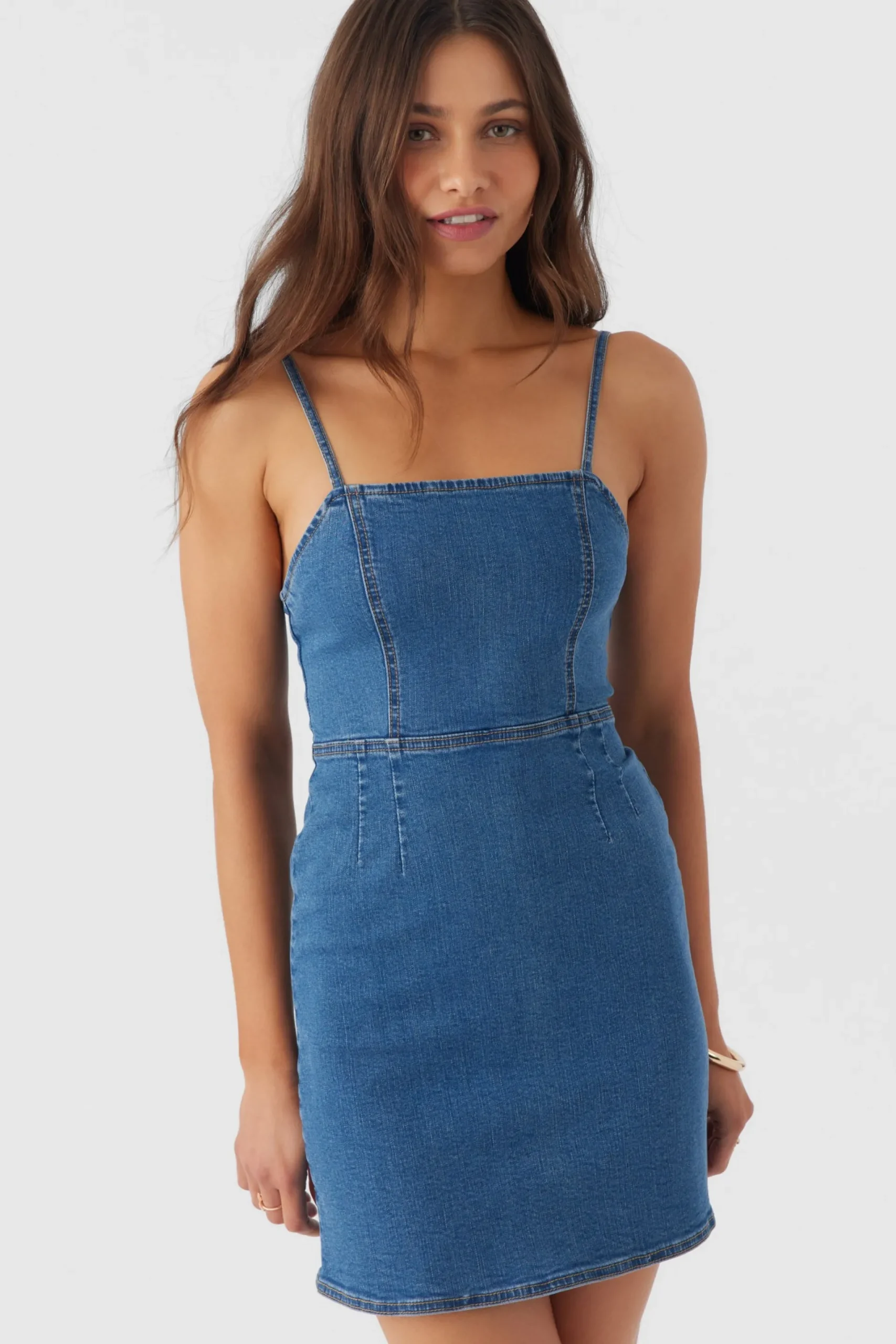 Women O’Neill Dresses<DARBIE STRETCH DENIM DRESS