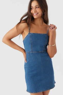 Women O’Neill Dresses<DARBIE STRETCH DENIM DRESS