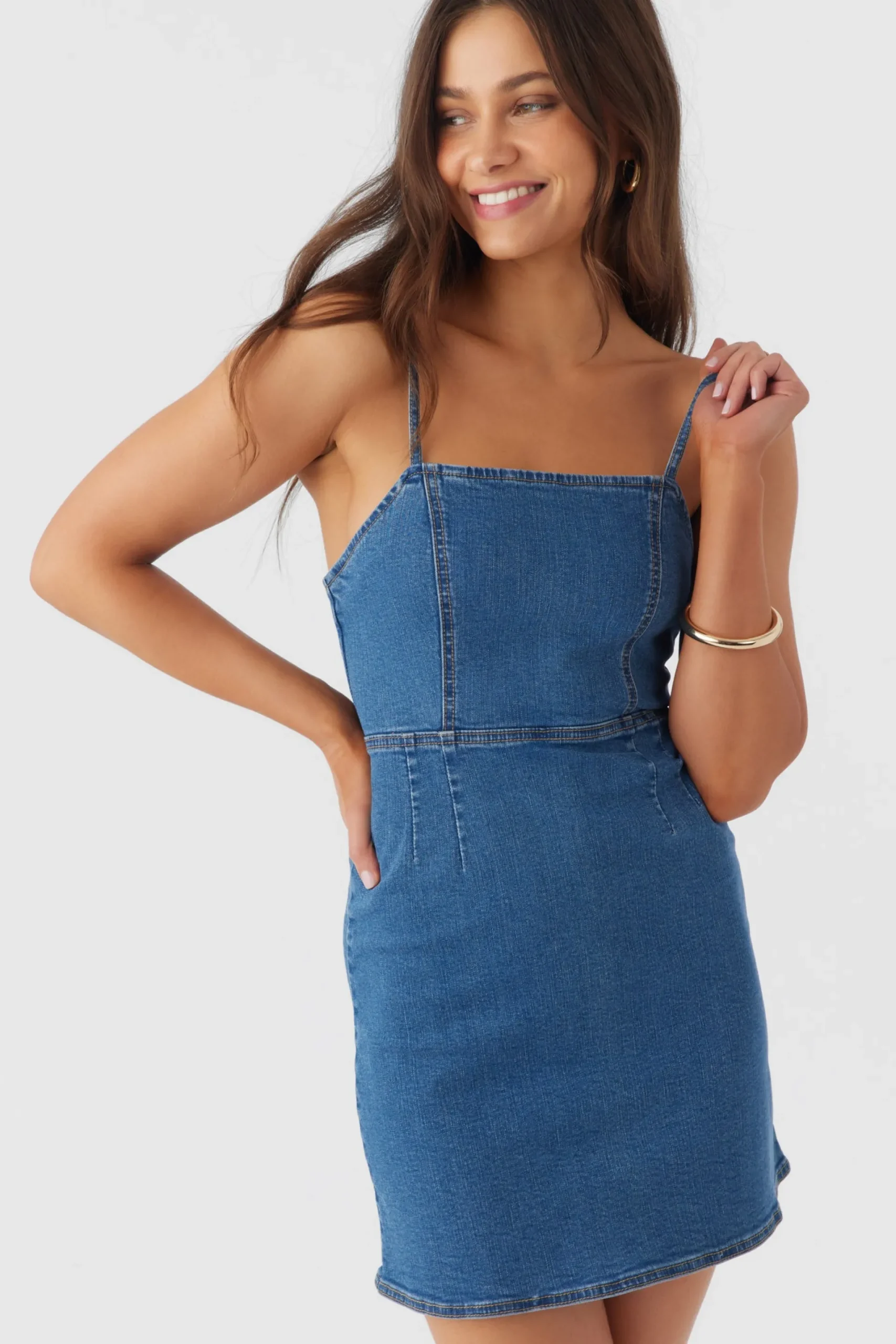 Women O’Neill Dresses<DARBIE STRETCH DENIM DRESS