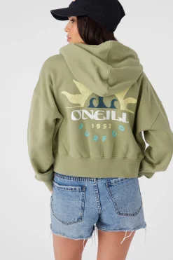 Women O’Neill Sweaters, Hoodies & Fleece<DARCIE HOODED ZIP FLEECE JACKET