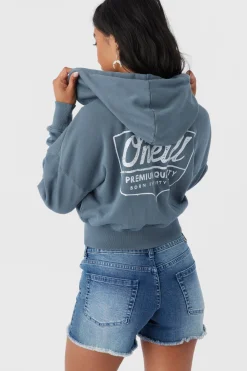 Women O’Neill Sweaters, Hoodies & Fleece<DARCIE HOODED ZIP FLEECE JACKET