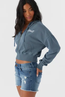 Women O’Neill Sweaters, Hoodies & Fleece<DARCIE HOODED ZIP FLEECE JACKET