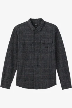 O’Neill Shirts & Flannels<DAVIES FLANNEL STANDARD FIT LONG SLEEVE SHIRT