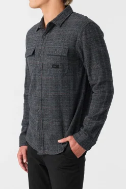 O’Neill Shirts & Flannels<DAVIES FLANNEL STANDARD FIT LONG SLEEVE SHIRT