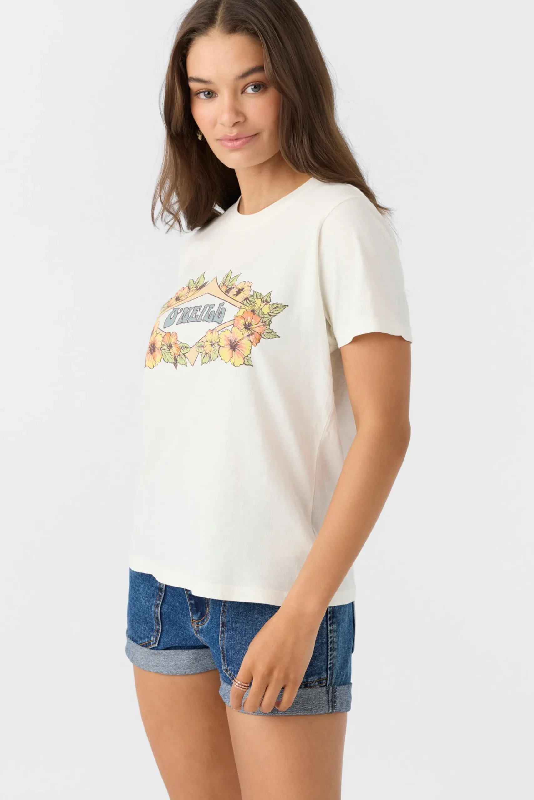 Women O’Neill Graphic Tees & Tanks<DIAMOND SURF TEE