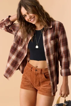 Women O’Neill Bottoms<DIEDRE CORDUROY 5-POCKET SHORTS