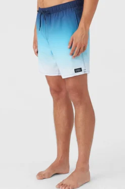 O’Neill Side Pockets|Swim Trunks<DIVERGENT ELASTIC WAIST LINED 17" SWIM TRUNKS