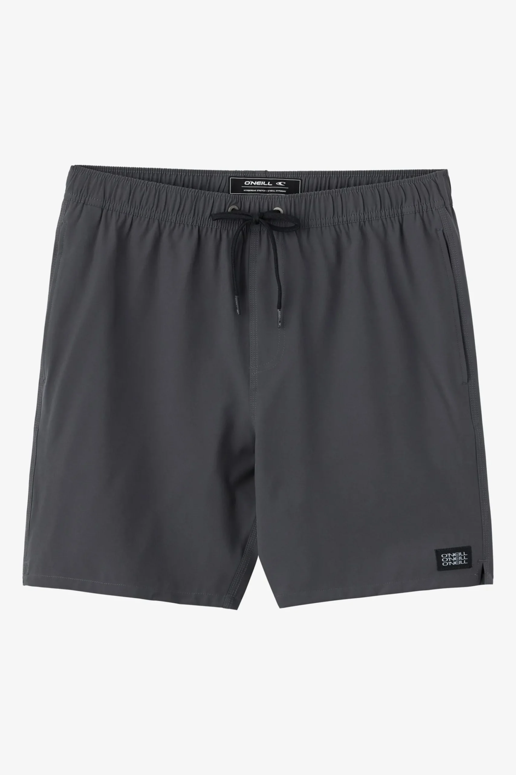 O’Neill Side Pockets<DIVERGENT ELASTIC WAIST LINED 17" SWIM TRUNKS