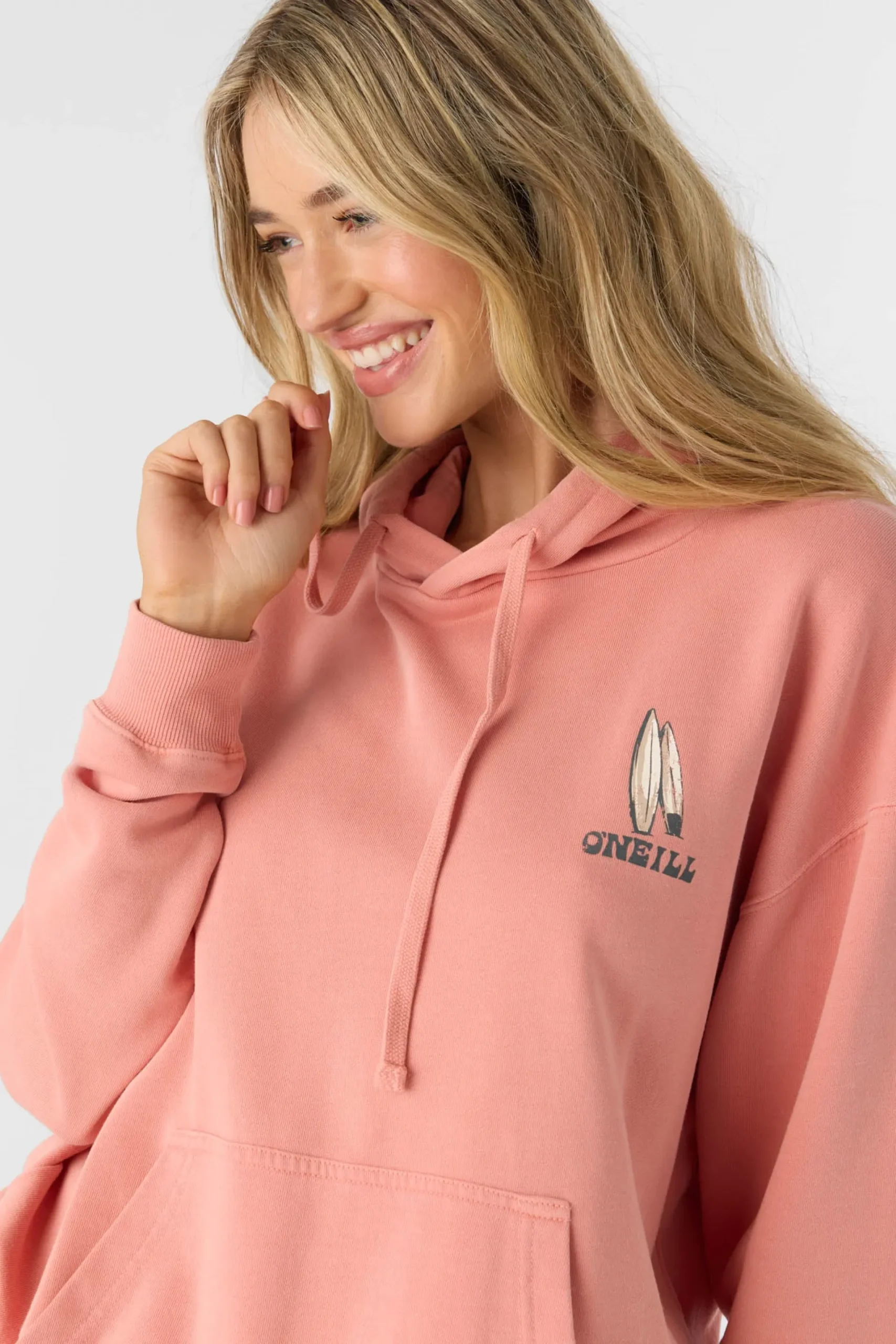 Women O’Neill Sweaters, Hoodies & Fleece|Graphic Tees & Tanks<DRIFT HOODED FLEECE PULLOVER