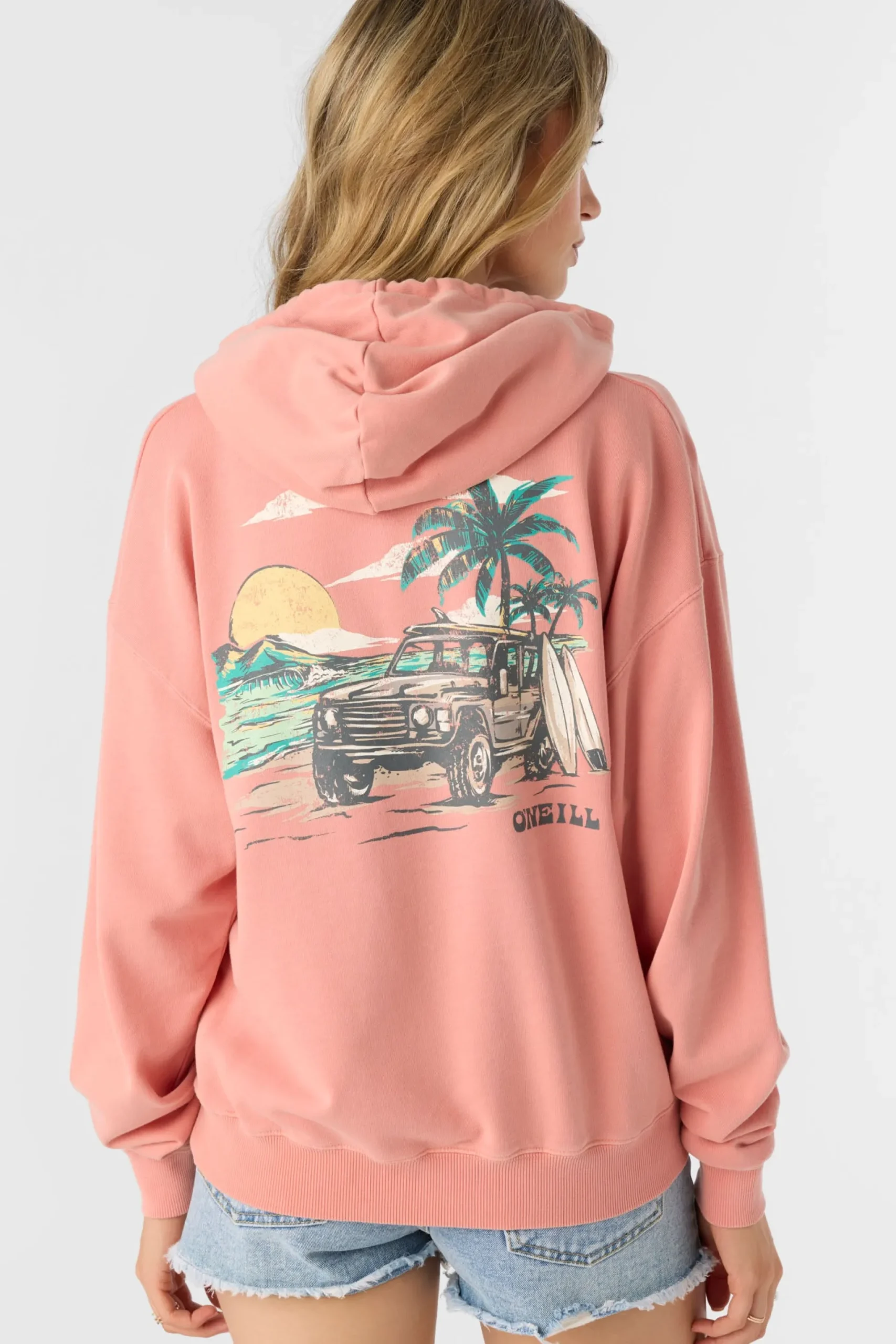 Women O’Neill Sweaters, Hoodies & Fleece|Graphic Tees & Tanks<DRIFT HOODED FLEECE PULLOVER