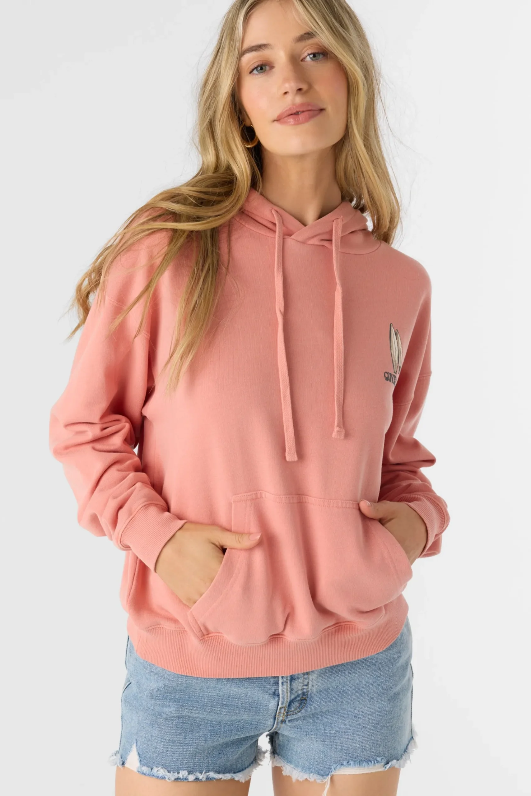 Women O’Neill Sweaters, Hoodies & Fleece|Graphic Tees & Tanks<DRIFT HOODED FLEECE PULLOVER