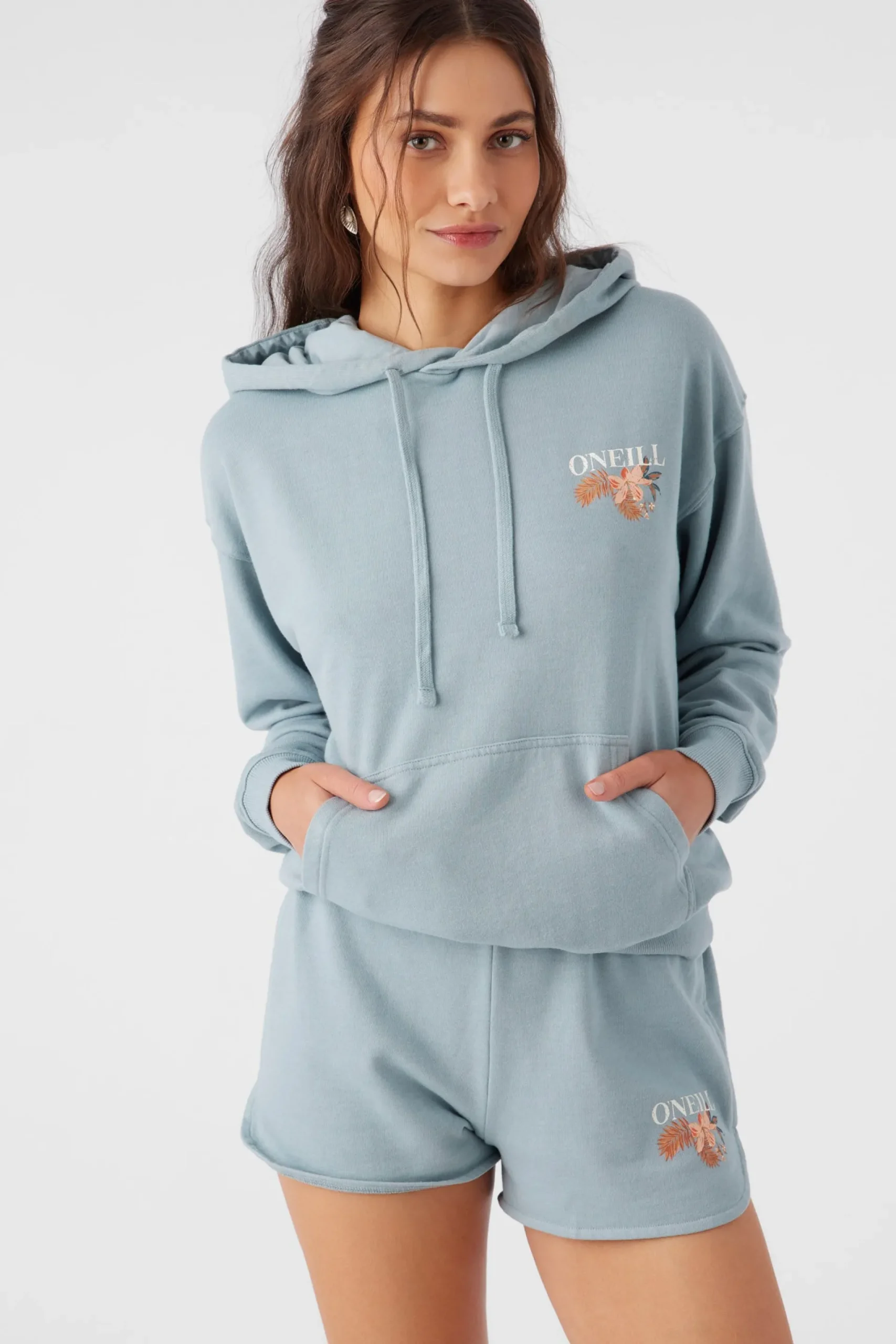 Women O’Neill Sweaters, Hoodies & Fleece|Graphic Tees & Tanks<DRIFT HOODED FLEECE PULLOVER