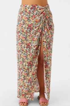 Women O’Neill Cover-Ups<EDEN DITSY HANALEI MAXI SKIRT COVER-UP