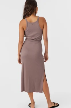 Women O’Neill Dresses<ERES RIB KNIT MIDI DRESS