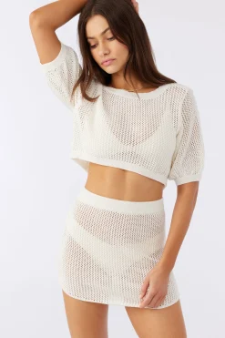 Women O’Neill Cover-Ups<ERIN CROCHET COVER-UP TOP
