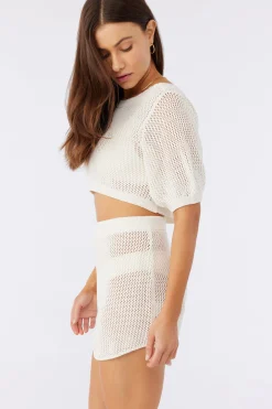 Women O’Neill Cover-Ups<ERIN CROCHET MINI SKIRT COVER-UP