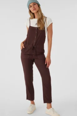 Women O’Neill Jumpsuits & Rompers<FRANCINA TWILL JUMPSUIT