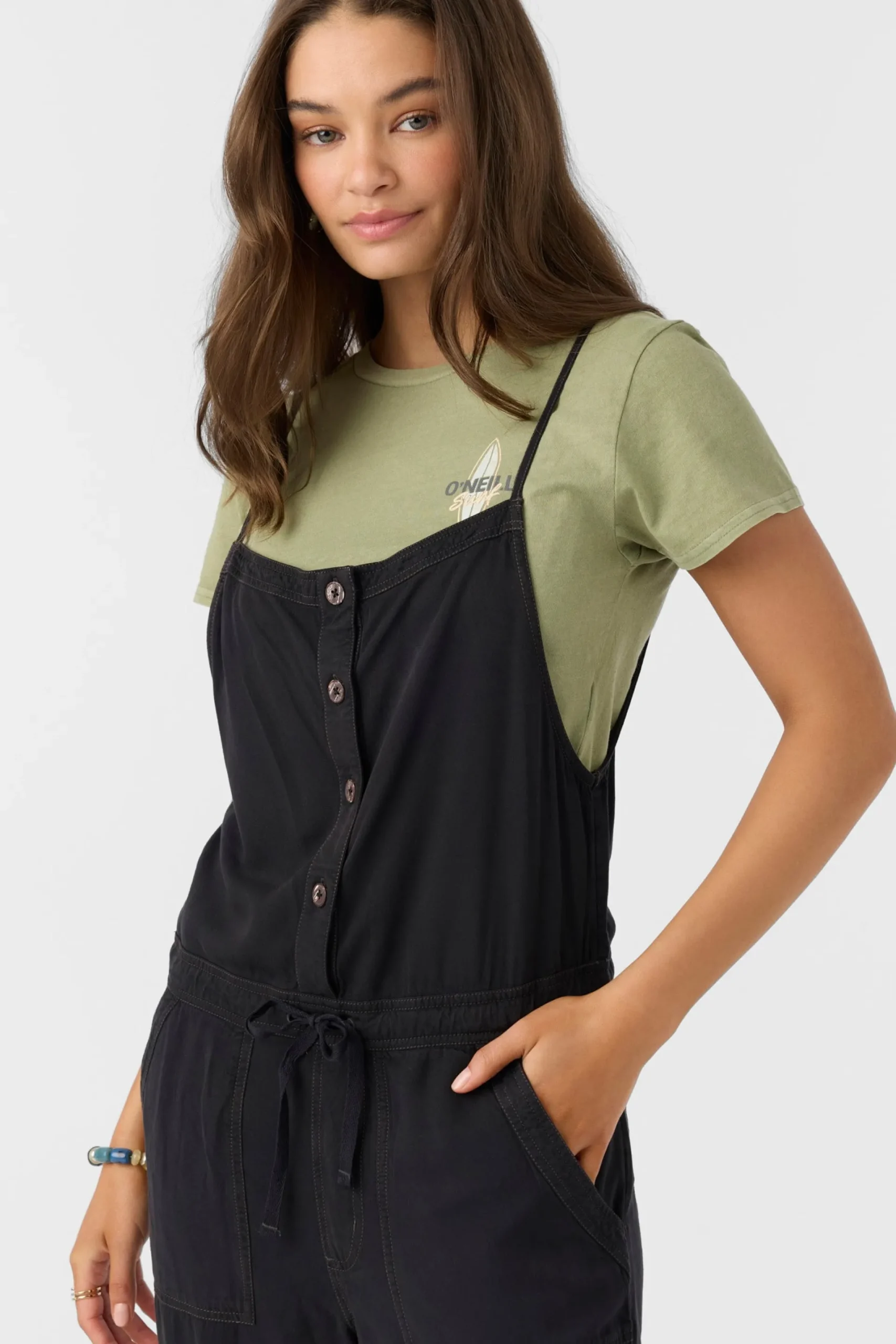 Women O’Neill Jumpsuits & Rompers<FRANCINA TWILL JUMPSUIT