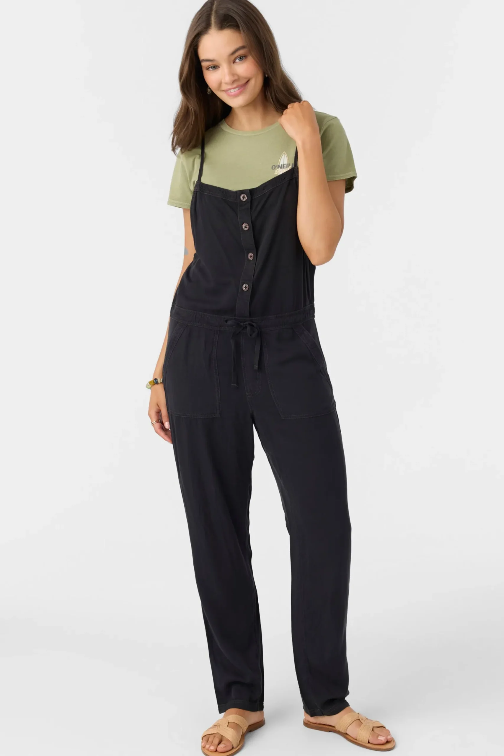 Women O’Neill Jumpsuits & Rompers<FRANCINA TWILL JUMPSUIT