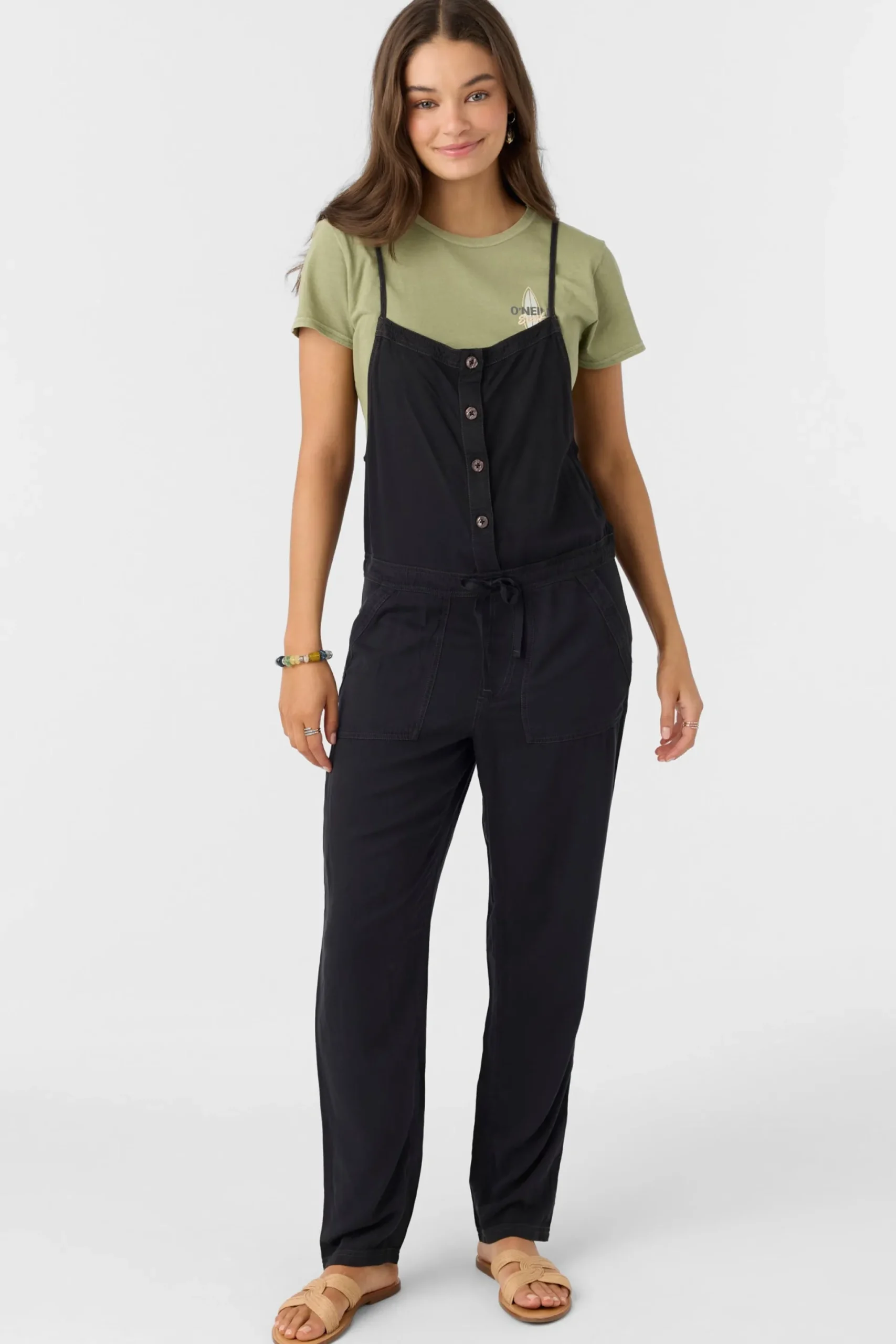 Women O’Neill Jumpsuits & Rompers<FRANCINA TWILL JUMPSUIT