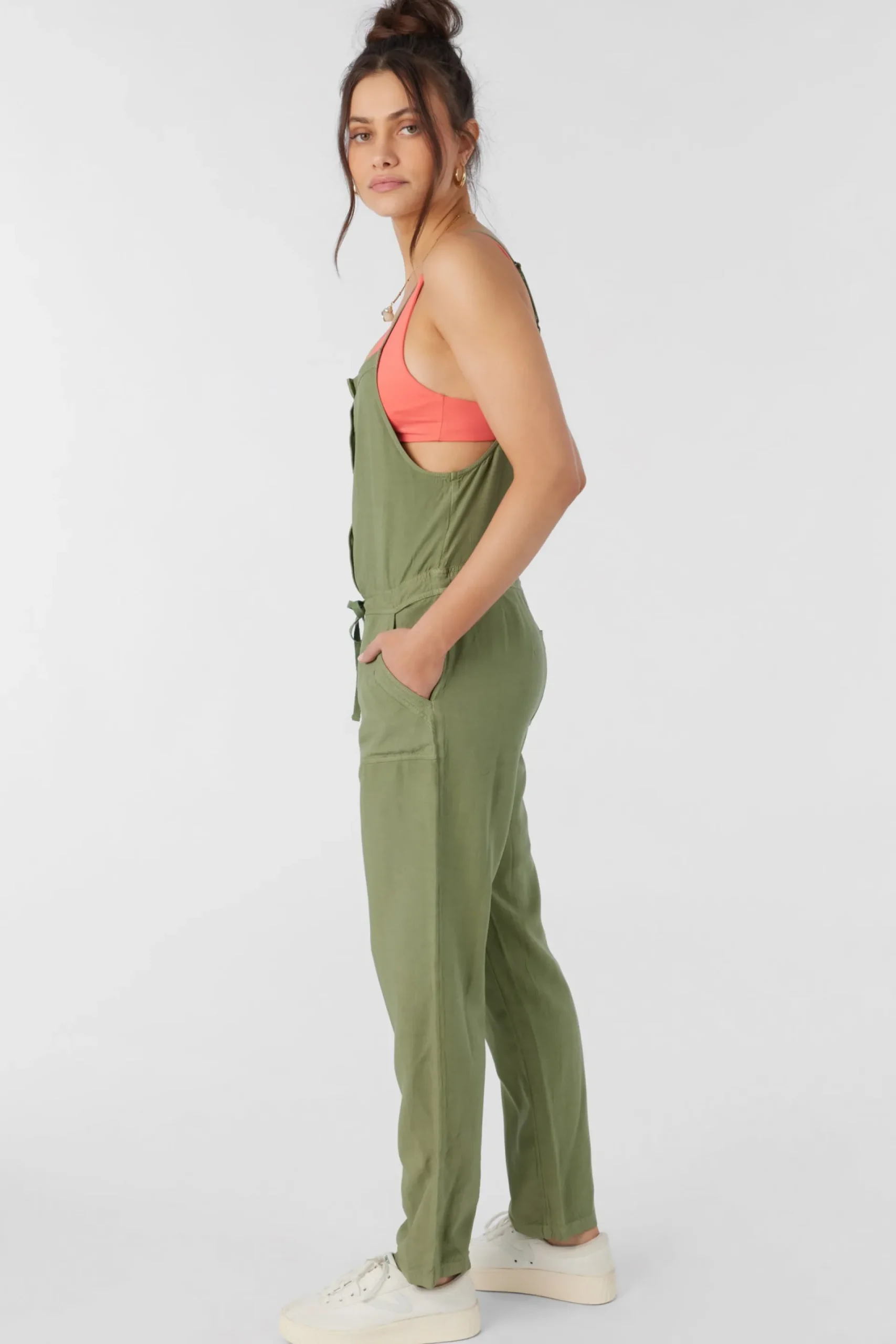 Women O’Neill Jumpsuits & Rompers<FRANCINA TWILL JUMPSUIT