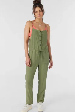 Women O’Neill Jumpsuits & Rompers<FRANCINA TWILL JUMPSUIT