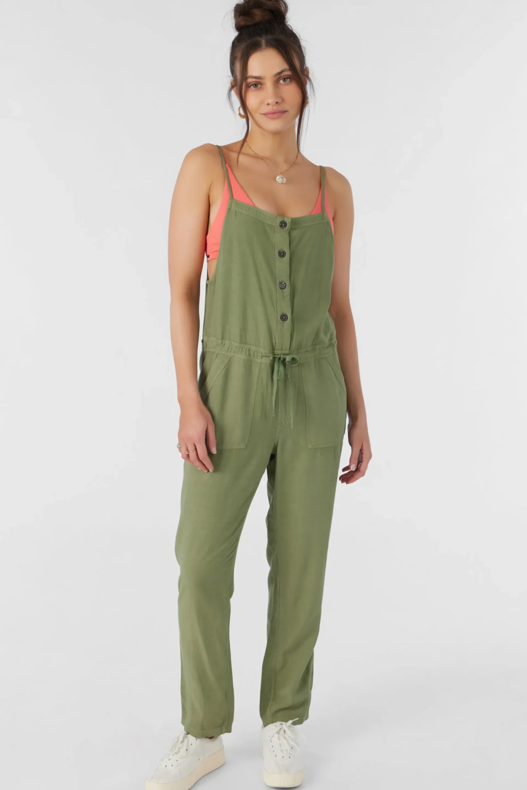 Women O’Neill Jumpsuits & Rompers<FRANCINA TWILL JUMPSUIT