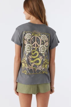 Kids O’Neill Tops<GIRL'S ADORNED SKY TEE