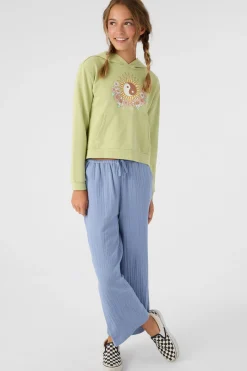 Kids O’Neill Bottoms<GIRL'S BRENDITA CRINKLE DOUBLE GAUZE PANTS