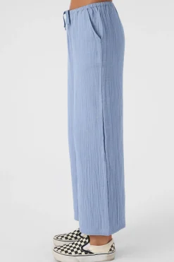 Kids O’Neill Bottoms<GIRL'S BRENDITA CRINKLE DOUBLE GAUZE PANTS