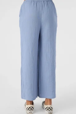 Kids O’Neill Bottoms<GIRL'S BRENDITA CRINKLE DOUBLE GAUZE PANTS